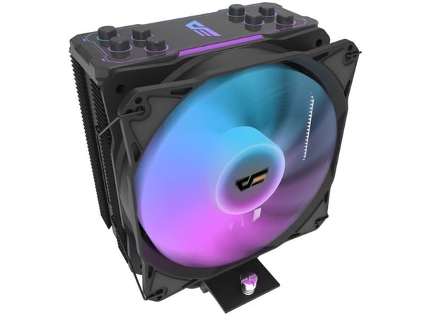 darkFlash Z4 Pro Mist, Luftkjøler, 12 cm, 800 RPM, 1600 RPM, Sort