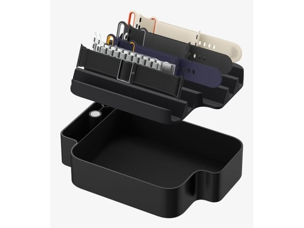 Spigen S340, Smartklokke, Passiv holder, Innendørs, Svart