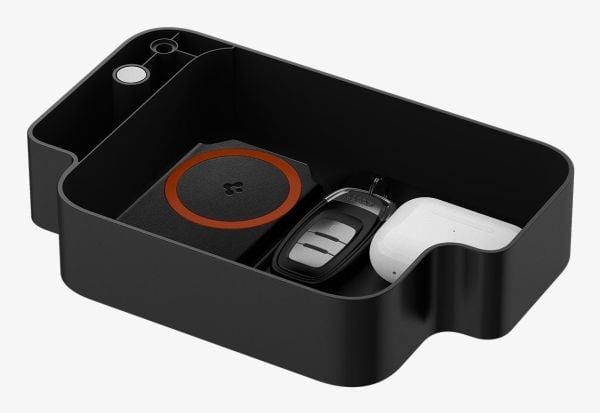 Spigen S340, Smartklokke, Passiv holder, Innendørs, Svart