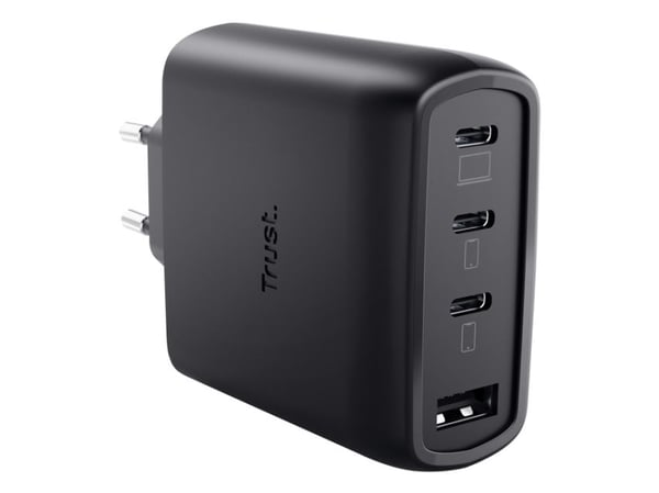 Trust Maxo 65W, Innendørs, AC, 20 V, 2 m, Svart
