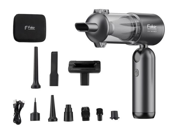 Fakir AS 150 LT, Tørr, EPA, Filtrering, Børsteløs, 120 W, Uten pose