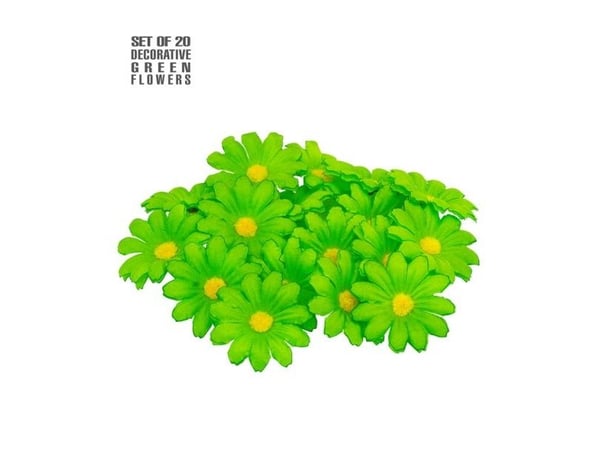 Gröna blommor, 20 st