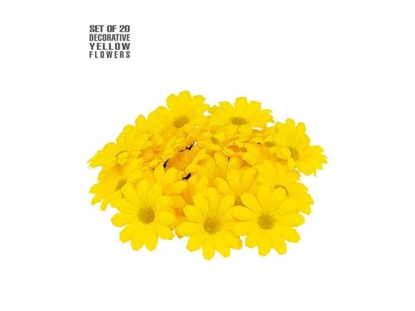 Gule blomster, 20 stk.