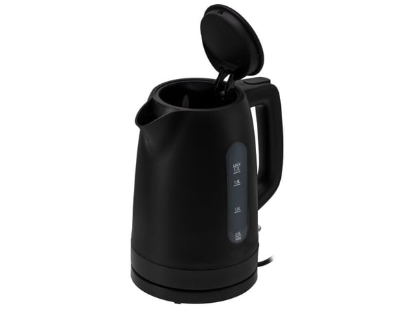 Adler AD 1379B, 1,7 l, 2200 W, Svart, Plast, Vannivåindikator, Trådløs