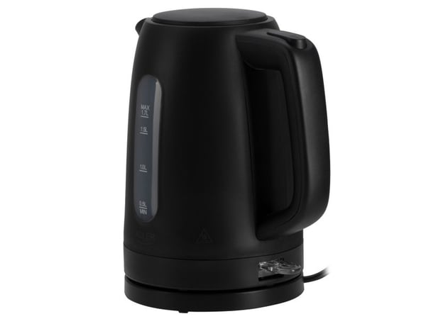 Adler AD 1379B, 1,7 l, 2200 W, Svart, Plast, Vannivåindikator, Trådløs