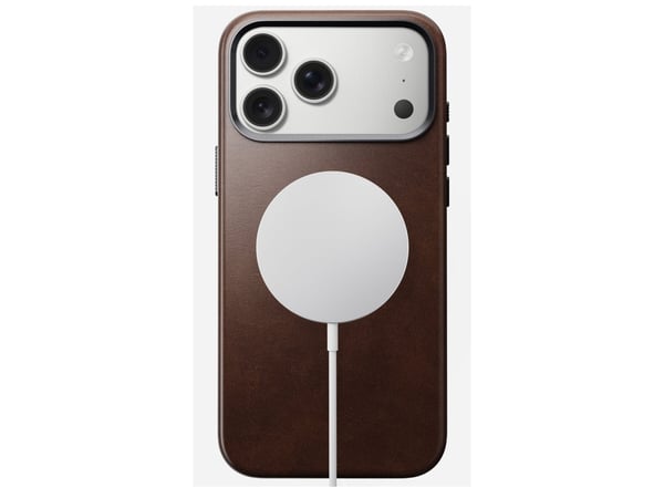 Nomad Traditional Leather Case, Etui, Apple, iPhone 17 Pro Max, 17,5 cm (6.9"), Brun