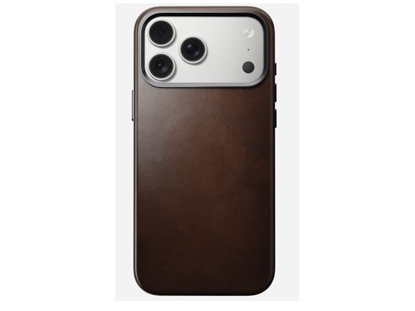 Nomad Traditional Leather Case, Etui, Apple, iPhone 17 Pro Max, 17,5 cm (6.9"), Brun