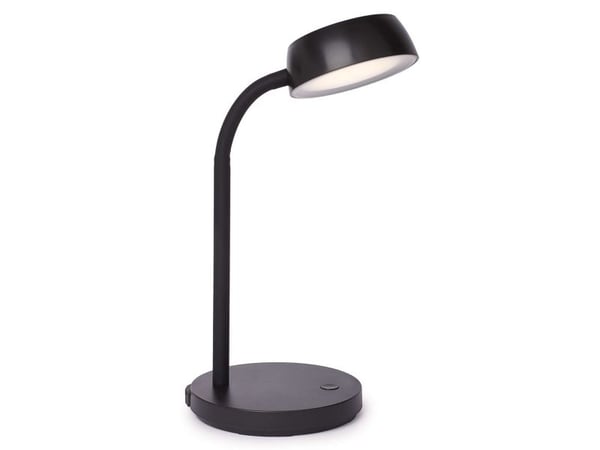 LED liten skrivebordslampe, svart