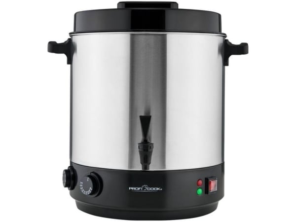 ProfiCook PC-EKA 1283, 32 L, 14 L, Svart, Rustfritt stål, Rustfritt stål, Plast, Plast