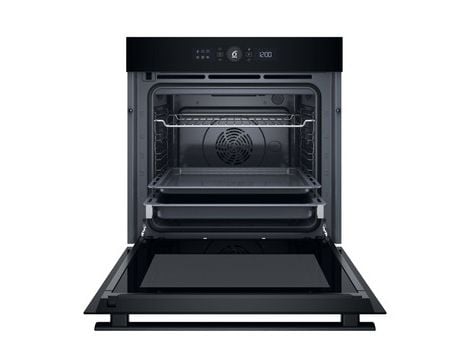Whirlpool WOI4S8PM1SB, Medium, Elektrisk ovn, 73 l, 3450 W, 73 l, Hydrolytisk + pyrolytisk