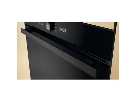 Whirlpool WOI4S8PM1SB, Medium, Elektrisk ovn, 73 l, 3450 W, 73 l, Hydrolytisk + pyrolytisk