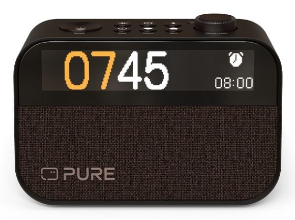 Pure Moment Charge - Klokkeradio - 10 watt - uten operativsystem - kaffe svart