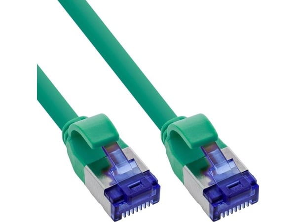 InLine 74955G, 0,5 m, Cat6a, S/FTP (S-STP), RJ-45, RJ-45, Grønn