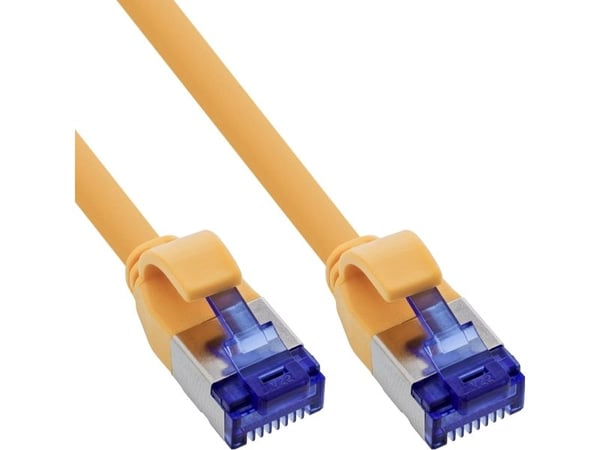 InLine 74902Y, 2 m, Cat6a, S/FTP (S-STP), RJ-45, RJ-45, Keltainen