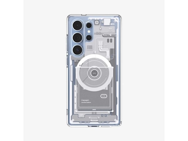 Spigen Ultra Hybrid Zero One (MagFit), deksel, Samsung, Galaxy S25 Ultra, 17,5 cm (6,9"), hvit