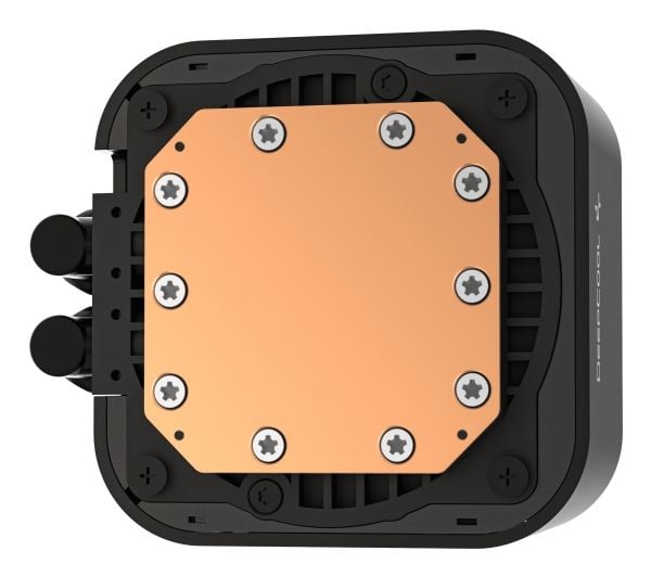 DeepCool LQ240, Nestejäähdytyspakkaus, 12 cm, musta