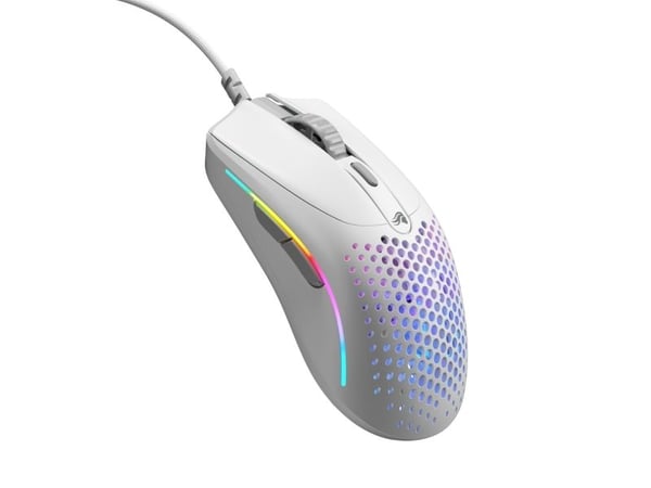 Glorious Gaming Model O 2 Mini, Oikeakätinen, Optinen, USB A-tyyppi, 26000 DPI, Valkoinen