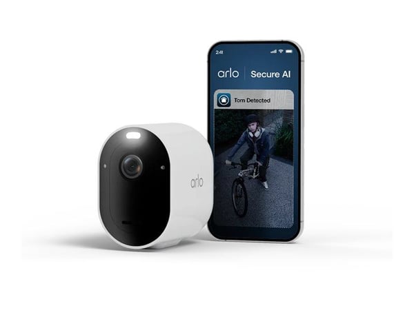 Arlo Pro 6 - 2025 Edition - nettverksovervåkingskamera - utendørs, innendørs - værbestandig - farge (Dag og natt) - lyd - trådløs - Wi-Fi