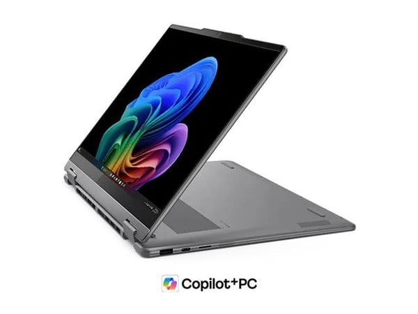 Lenovo Yoga 7 2-i-1 14ILL10 Luna Grey 14" OLED-touchskärm WUXGA 1920 x 1200 Intel Core Ultra 7 256V 16 GB 83JQ008SNT (199272771029)