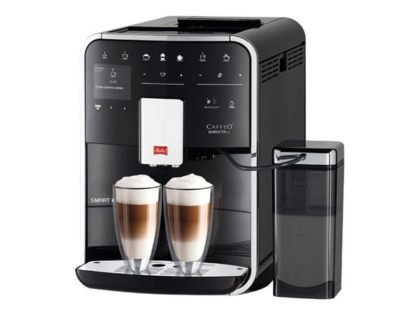 Melitta F850-102, Espressokone, 1,8 L, Jauhettu kahvi, 1450 W, Musta