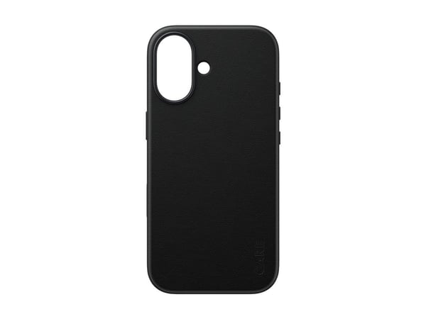 CARE by PanzerGlass Solo - Bagsidecover til mobiltelefon - MagSafe-kompatibilitet - polyuretan, polykarbonat - sort - for Apple iPhone 17