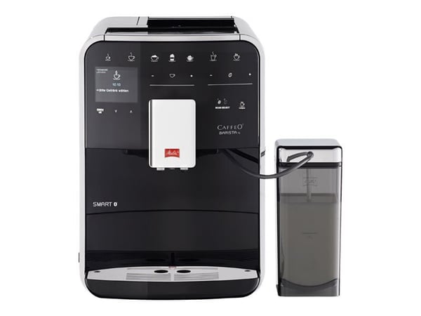 Melitta CAFFEO Barista TS Smart - Automatisk kaffemaskin med melkeskummer - 15 bar - svart