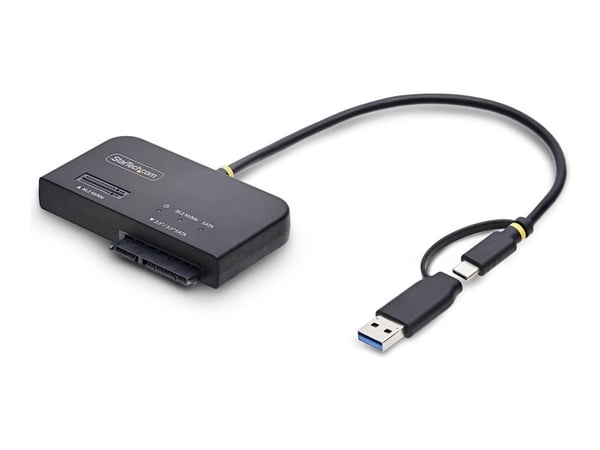 Startech - Grensesnittsadapter - 2.5", 3.5" - M.2 NVMe Card / PCIe 4.0 (NVMe) - USB 3.2 (Gen 2) - svart