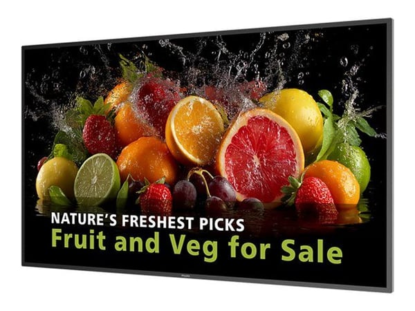 Philips 43BDL5050D - 43" Diagonalklasse (42.5" synlig) - 5000 Series LED-bakgrunnsbelyst LCD-skjerm - intelligent skilting - Android - 4K UHD (2160...