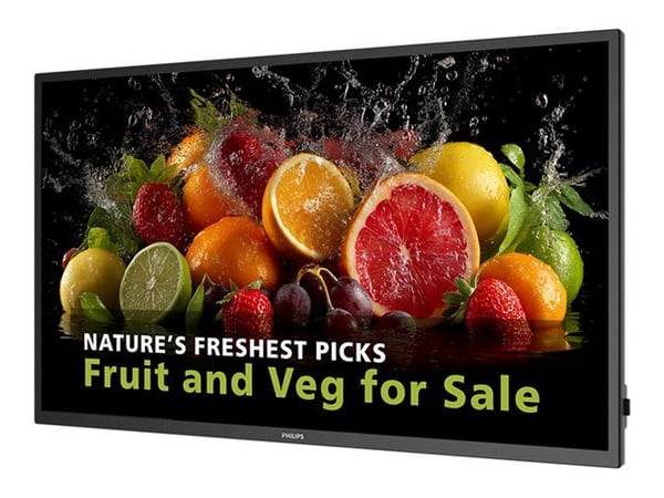 Philips 32BDL5050D - 32" Diagonalklasse (31.5" synlig) - 5000 Series LED-bakgrunnsbelyst LCD-skjerm - intelligent skilting - Android - 1080p 1920 x...