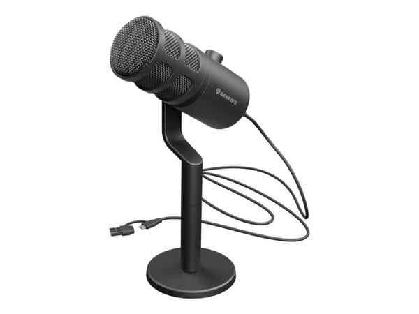 Genesis Radium 350D - Mikrofon - USB - svart
