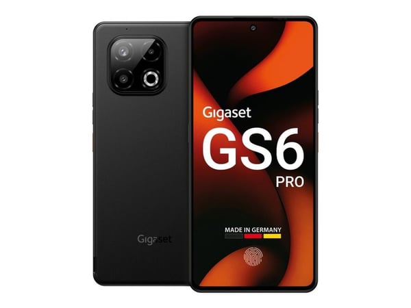 Gigaset GS6 Pro - 5G pekskärmsmobil - dual-SIM - RAM 8 GB / Internminne 256 GB - microSD slot - OLED-skärm - 6.67" - 2400 x 1080 pixlar (120 Hz) - ...