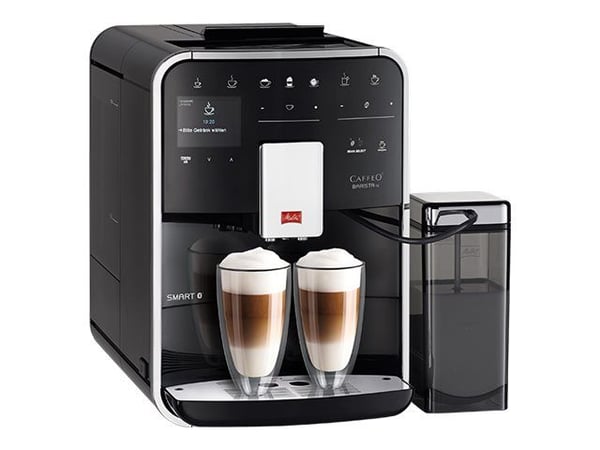 Melitta CAFFEO Barista TS Smart - Automatisk kaffemaskin med melkeskummer - 15 bar - svart
