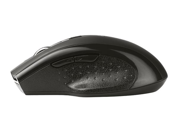 Tracer Deff - Mus - høyre- og venstrehåndet - optisk - 7 knapper - trådløs - 2.4 GHz - USB trådløs mottaker - svart