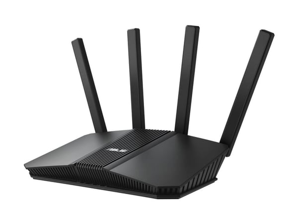 ASUS RT-BE55 - Trådløs ruter 4-portssvitsj - Wi-Fi 7, 2.5GbE, 1GbE Dobbeltbånd