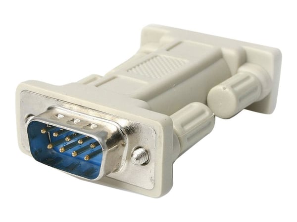 StarTech.com DB9 RS232 Serial Null Modem Adapter - M/M - Null modem adapter - DB-9 (M) to DB-9 (M) - NM9MM - Nollmodemadapter - DB-9 (hane) till DB...