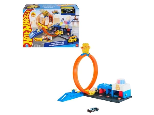 Hot Wheels City Super Police Station