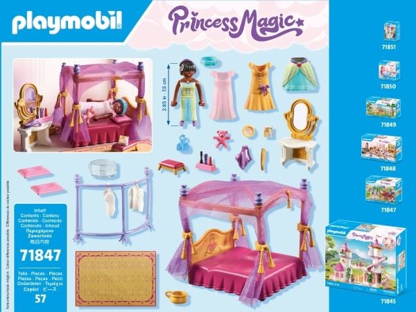 Playmobil 71847, Sovrum, 4 År, Multifärg, Plast
