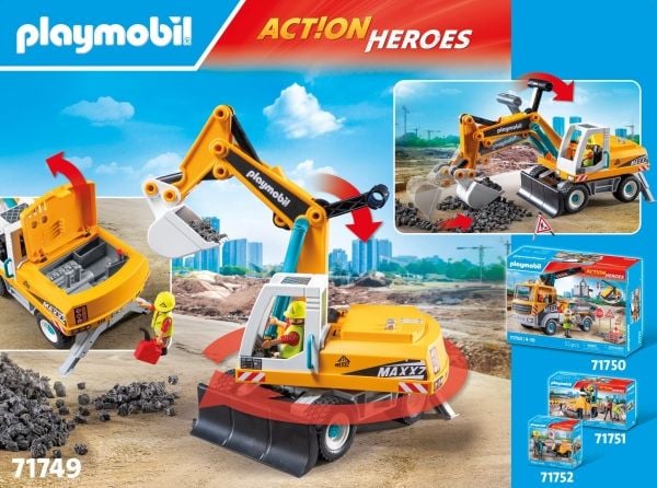 Playmobil Action 71749, Action/ Eventyr, 4 år, Flerfarget, Plast