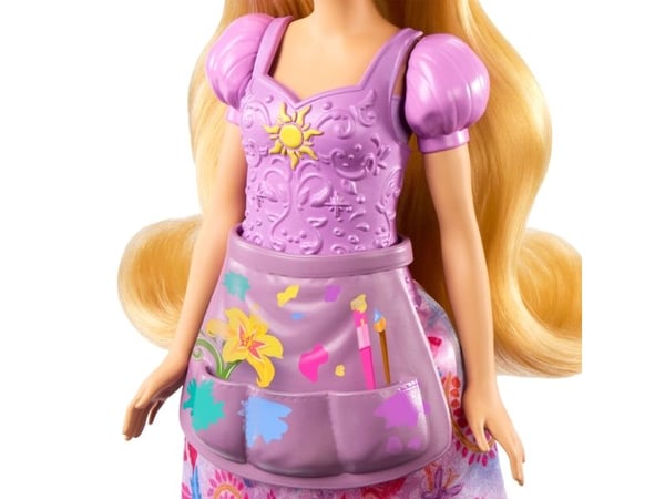 Disney Princess Rapunzel 2-i-1 Stories-modedukke, Minidukke, Pige, 3 År, Dreng/Pige, 90 mm, Flerfarvet