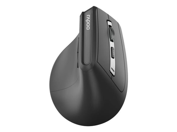 Rapoo EV310M mörkgrå trådlös ergonomisk mus (R-13049)