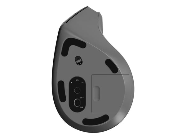 Rapoo EV310M mörkgrå trådlös ergonomisk mus (R-13049)