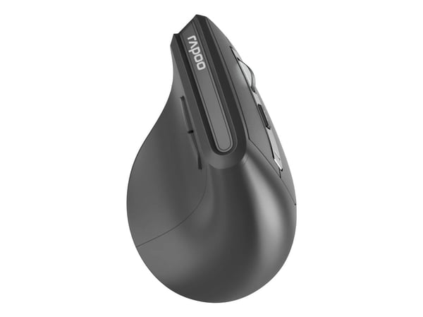 Rapoo EV310M mörkgrå trådlös ergonomisk mus (R-13049)