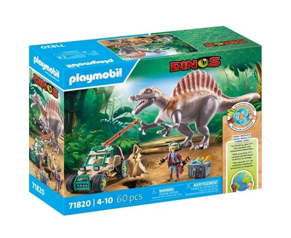 Playmobil Dinos 71820, Action/ Eventyr, 4 år, Flerfarget, Plast
