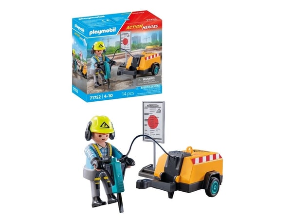 Playmobil Action 71752, Action/Eventyr, 4 År, Flerfarvet