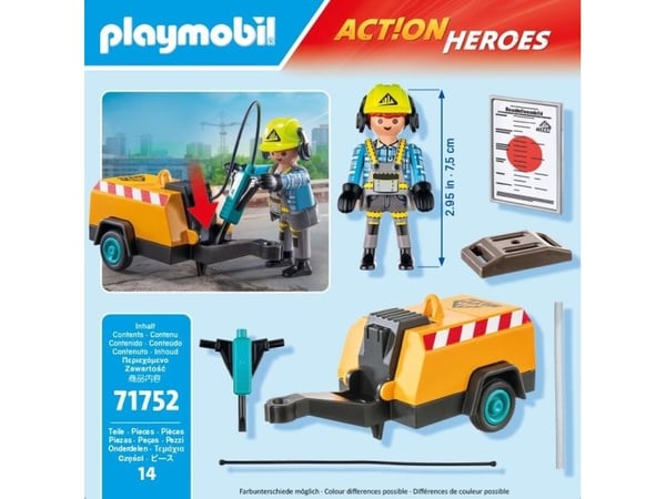 Playmobil Action 71752, Action/Eventyr, 4 År, Flerfarvet