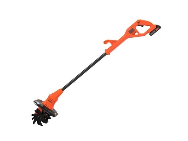 Black & Decker BETL1820L-QW, Elektrisk jordfreser, 16 cm, Oransje, Batteri, 18 V, Lithium-Ion (Li-Ion)