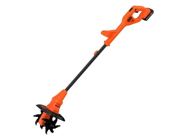 Black & Decker BETL1820L-QW, Elektrisk jordfreser, 16 cm, Oransje, Batteri, 18 V, Lithium-Ion (Li-Ion)