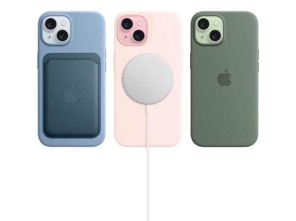 Apple iPhone 15 , 15,5 cm (6.1"), 2556 x 1179 pikseliä, 128 GB, 48 MP, iOS 17, musta
