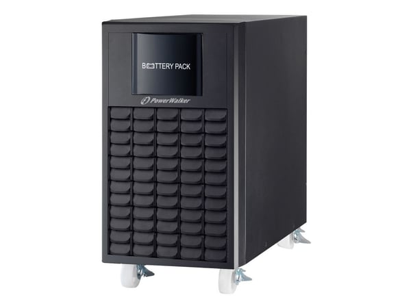 PowerWalker BP A192T-16x9Ah, 12 V, 16 stykker, Sort, 9 Ah, 144 VAh, 51 kg