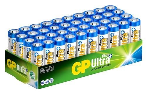 Batteri GP Ultra Plus alkaliskt AA 1,5V